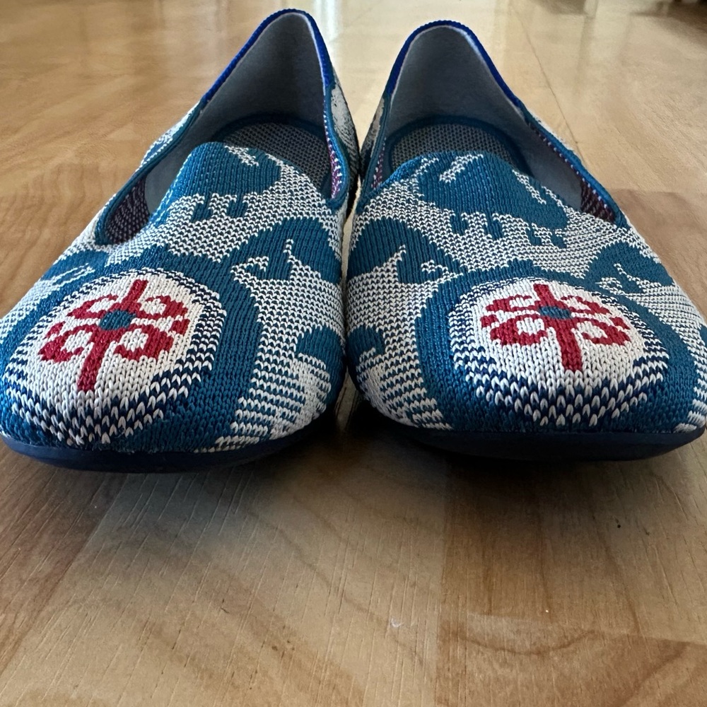 Rothy’s Loafer in Moroccan teal blue